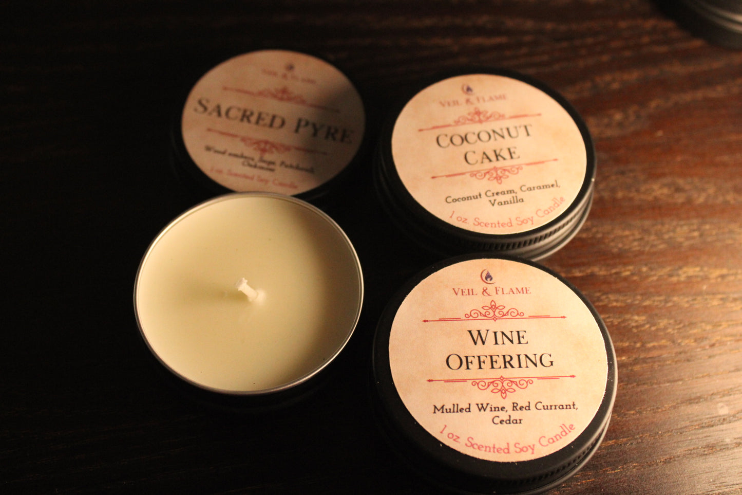 Scent Discovery Box – Six 1 oz Soy Wax Mini Candles | Custom Curated Trial Set